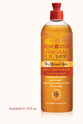 Diaytar Sénégal Creme of Nature Argan Vinaigre de cidre de pomme Rinçage clarifiant 15,5 oz BRAND,HAIR