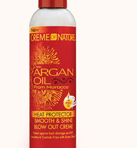 Diaytar Sénégal Creme of Nature Huile d'argan Protecteur de chaleur Crème soufflante lisse et brillante 8 oz BRAND,HAIR