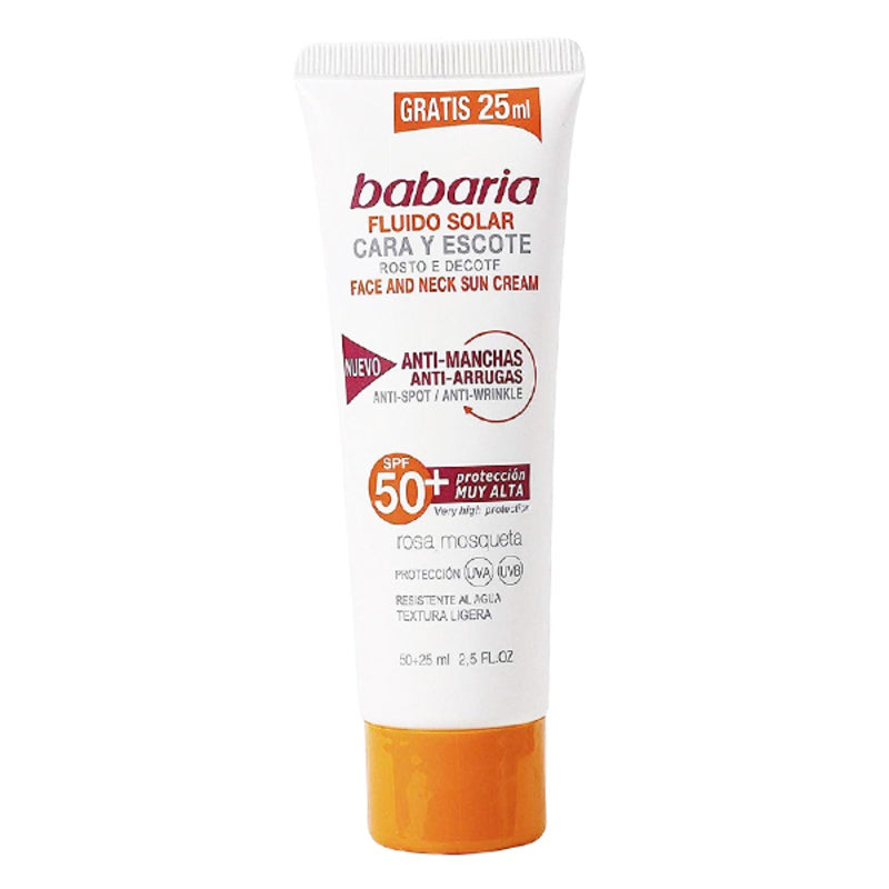 Diaytar Sénégal Crème Solaire Visage Solar Adn Sensitive Babaria Spf 50 (75 ml) 