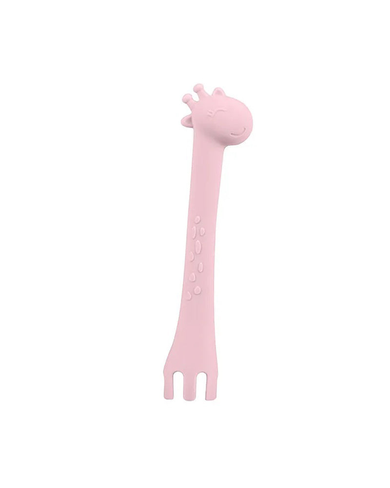Diaytar Sénégal cuillère en silicone girafe kikkaboo - rose - default title 