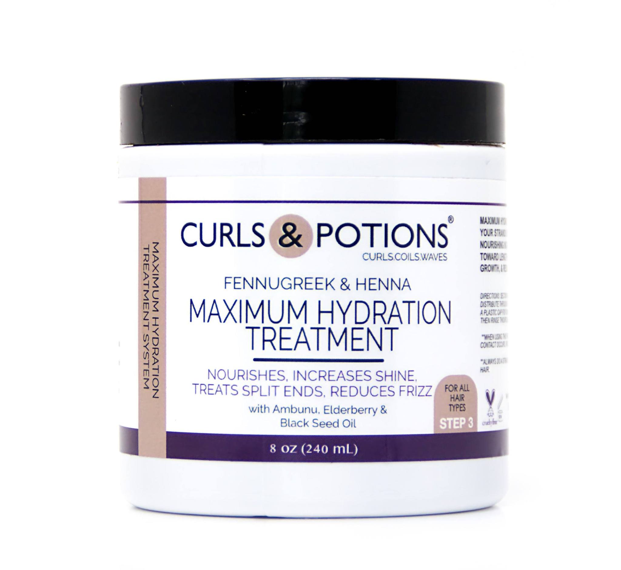 Diaytar Sénégal Curls  Potions Traitement d'hydratation maximale au fenugrec et au henné - Étape 3 BRAND,HAIR