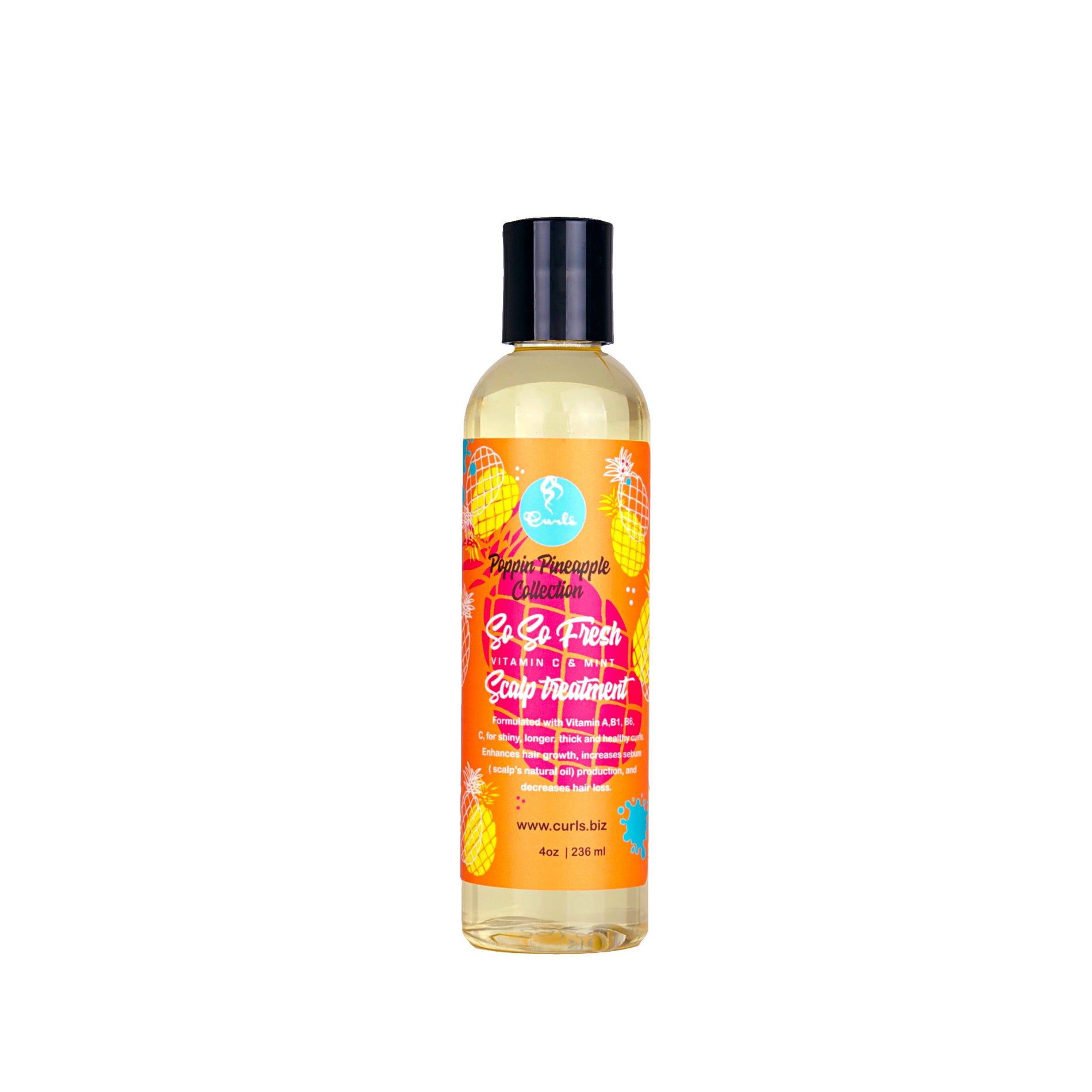 Diaytar Sénégal Curls So So Fresh Vitamine C + traitement du cuir chevelu à la menthe 4oz 