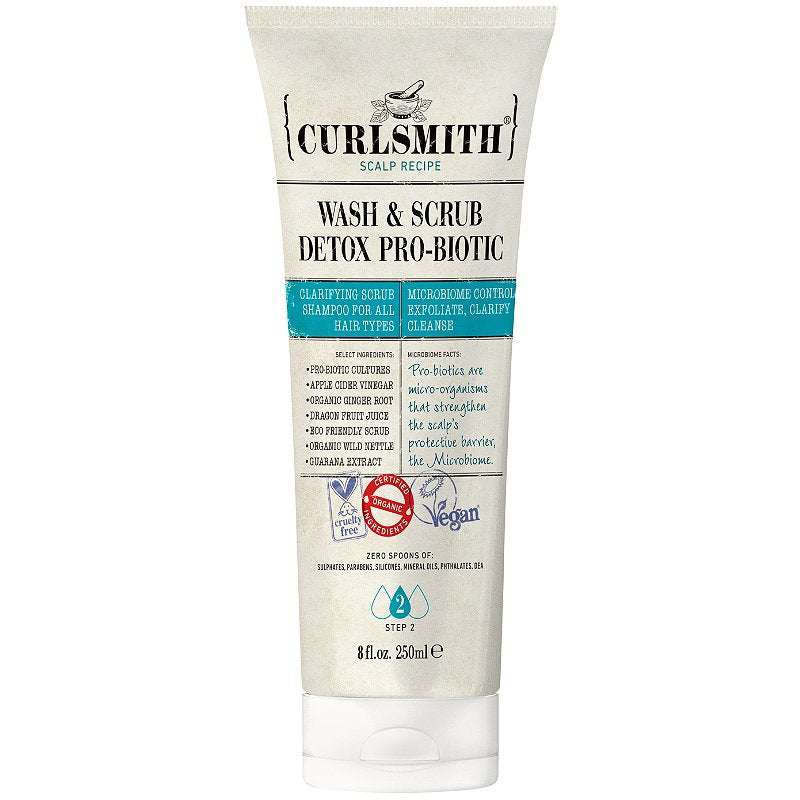 Diaytar Sénégal Curlsmith Wash  Scrub Detox Pro-Biotique 8 oz BRAND,HAIR