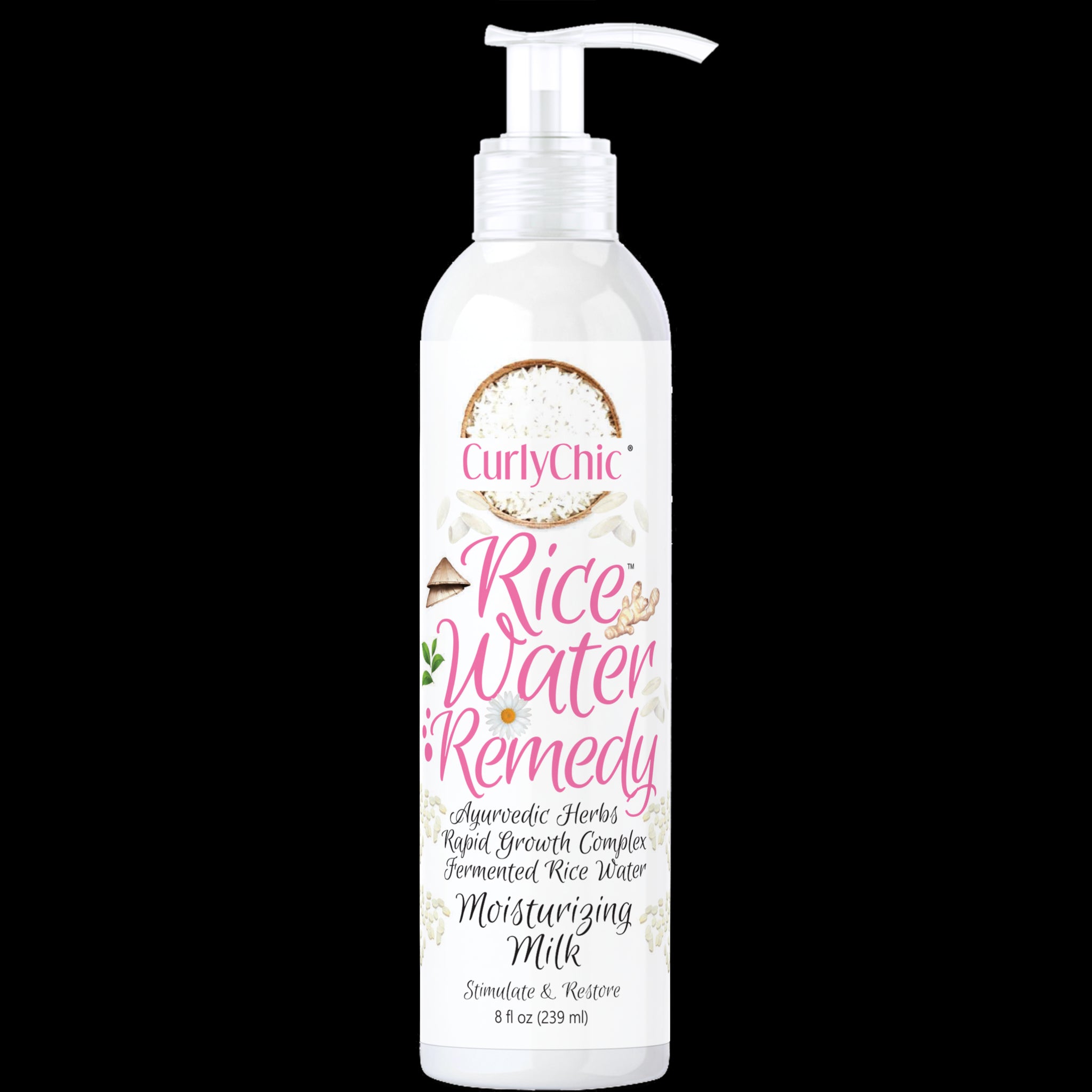 Diaytar Sénégal CurlyChic Rice Water Remedy Lait hydratant 8oz BRAND,HAIR