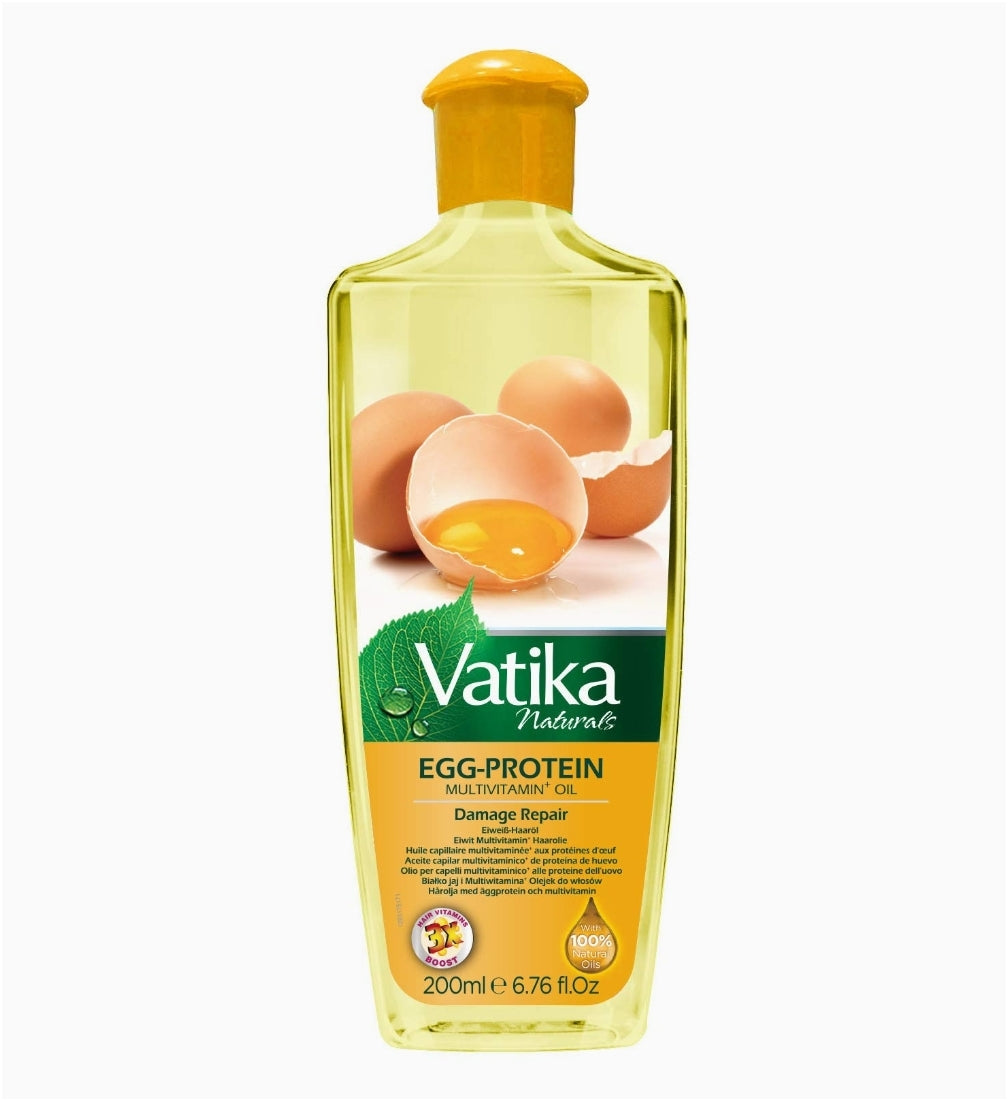 Diaytar Sénégal Dabur Vatika Egg-Protein Huile capillaire multivitaminée 200 ml HEALTH & BEAUTY