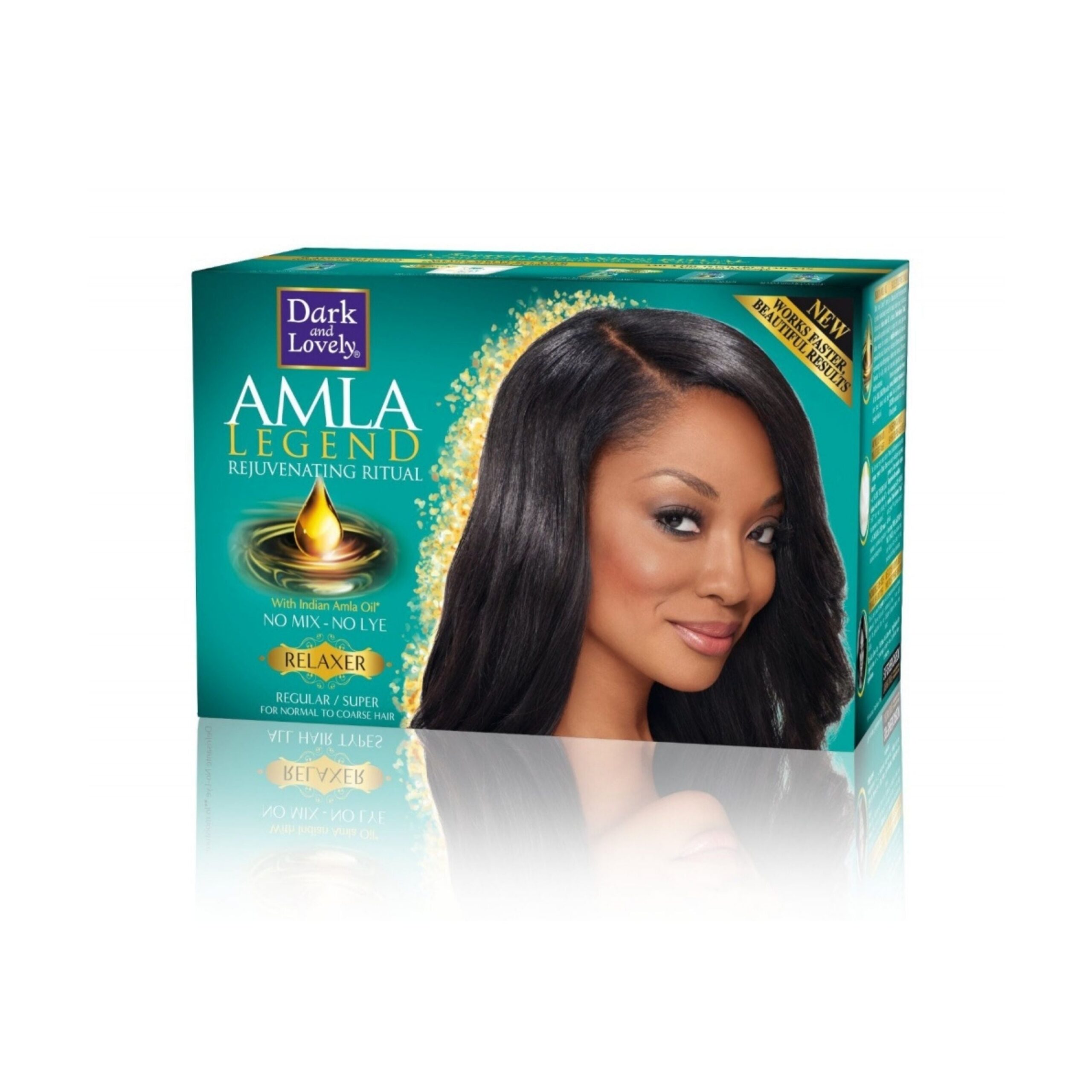Diaytar Sénégal Dark and lovely Amla Legend Kit de Défrisant pour cheveux normaux à épais 