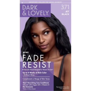 Diaytar Sénégal Dark and Lovely Fade Resist Rich Conditioning Color 371 Jet Black Hair Care