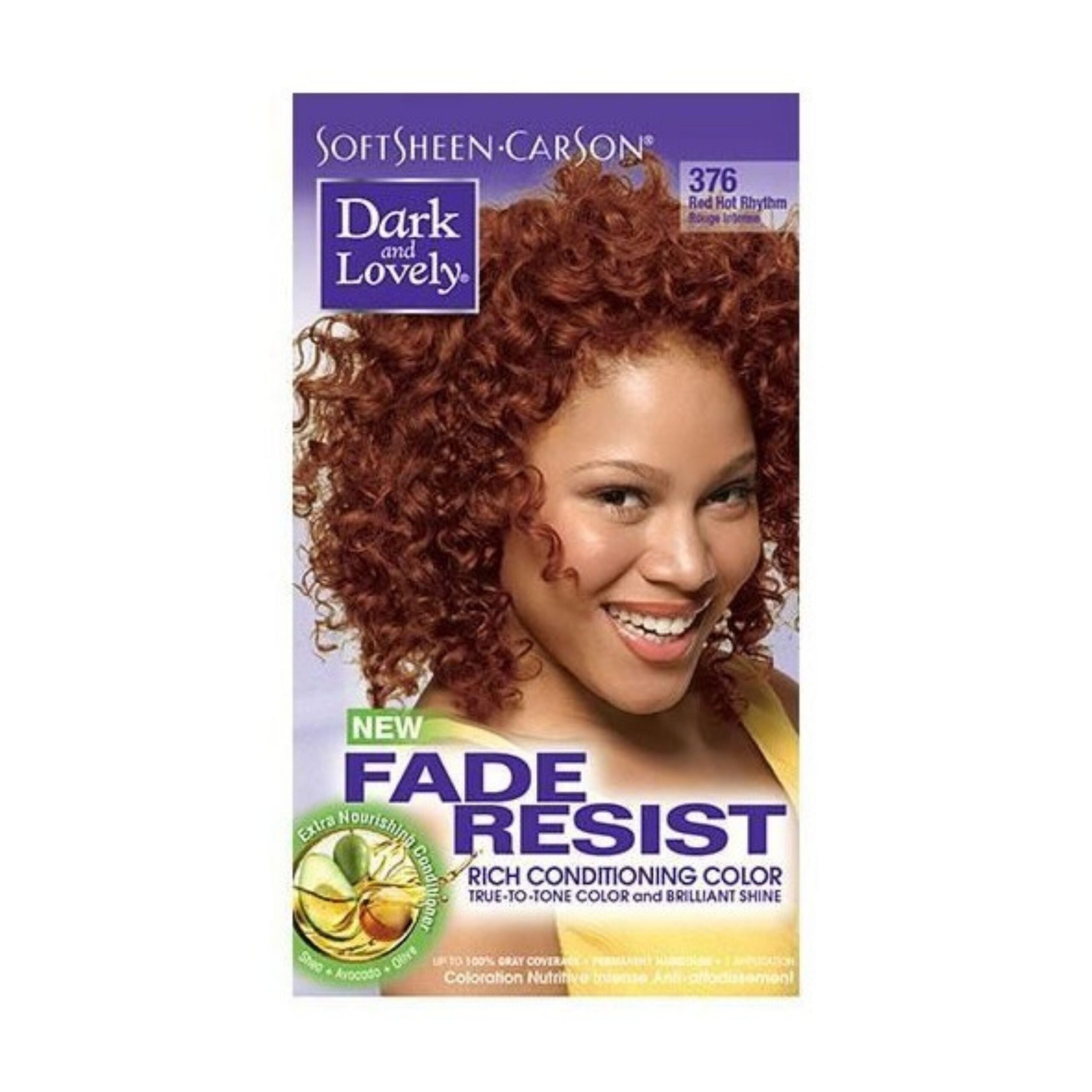 Diaytar Sénégal Dark & Lovely Fade Resist Coloration permanente 376 Red Hot Rythm 