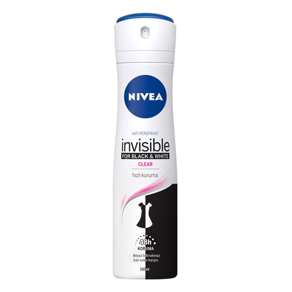 Diaytar Sénégal Déodorant Balck & White Invisible Nivea (200 ml) 