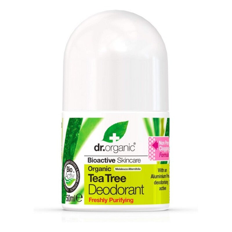 Diaytar Sénégal Déodorant Roll-On Dr.Organic Tea tree (50 ml) 