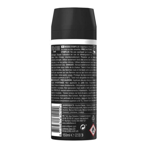 Diaytar Sénégal Déodorant Spray Black Axe Black (150 ml)