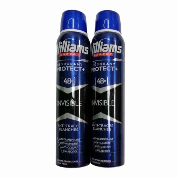 Diaytar Sénégal Déodorant Spray Invisible Williams (2 pcs) (200 ml)