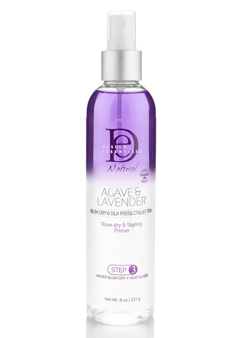 Diaytar Sénégal Design Essentials Natural Agave  Lavender Hydratant Brushing  Styling Primer 8oz BRAND,HAIR