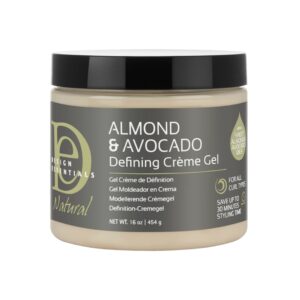 Diaytar Sénégal Design Essentials Natural Almond & Avocado Defining Crème gel 454g
