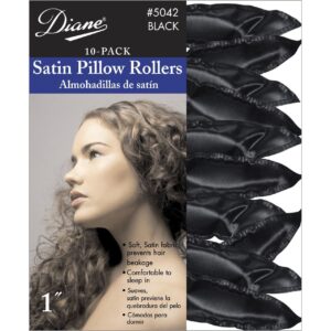 Diaytar Sénégal Diane 1" Satin Pillow Rollers 10-Pack #D5042 Beauty