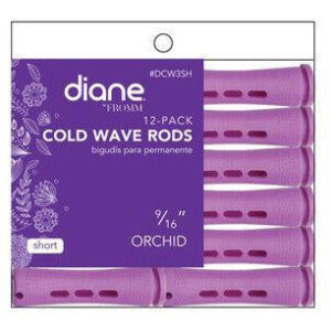 Diaytar Sénégal Diane Cold Wave Rods 9/16" Orchid 12PK #DCW3 Beauty