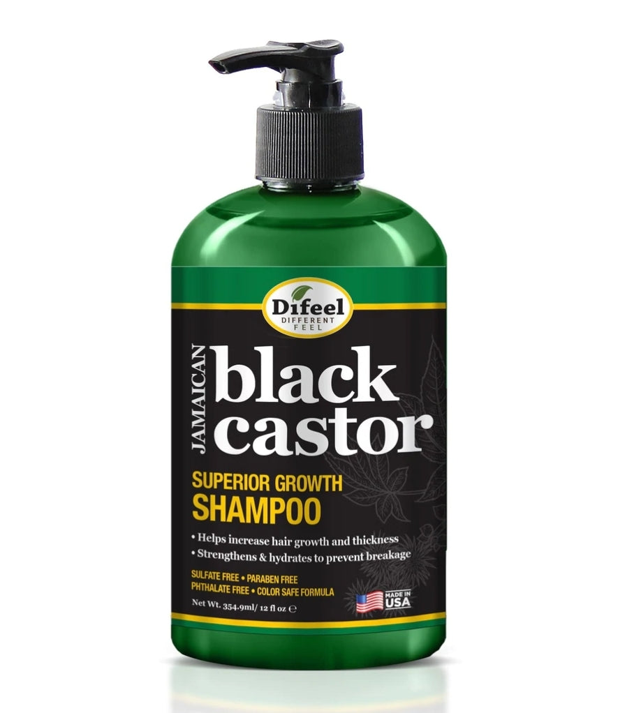 Diaytar Sénégal Difeel Shampooing de croissance supérieure à l'huile de ricin noire jamaïcaine 12 oz HEALTH & BEAUTY