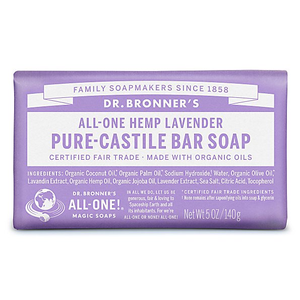 Diaytar Sénégal Dr Bronner's PURE-SAVON DE CASTILLE - LAVANDE 140g BRAND,BODY,FACE