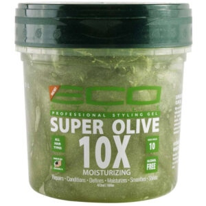 Diaytar Sénégal Eco Styler Super Olive Oil 10X Gel coiffant professionnel hydratant 16 OZ Hair Care