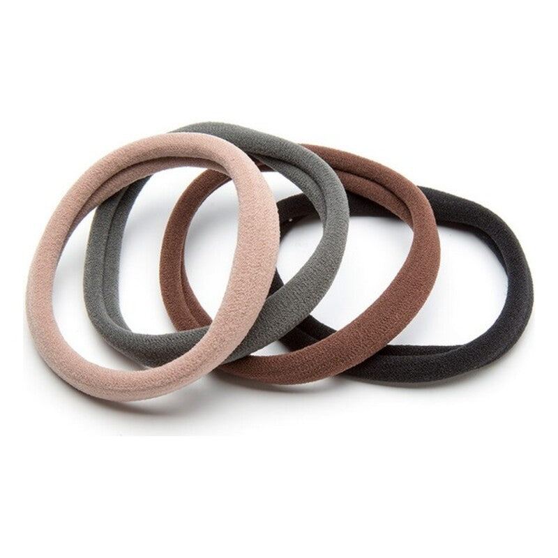 Diaytar Sénégal Élastiques à cheveux en caoutchouc Inca Elastic Dark (4 pièces) 