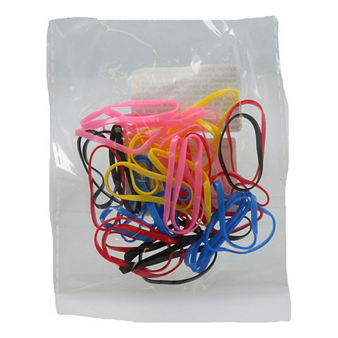 Diaytar Sénégal Élastiques pour cheveux en caoutchouc Xanitalia Multicolore Large (40 pcs) 