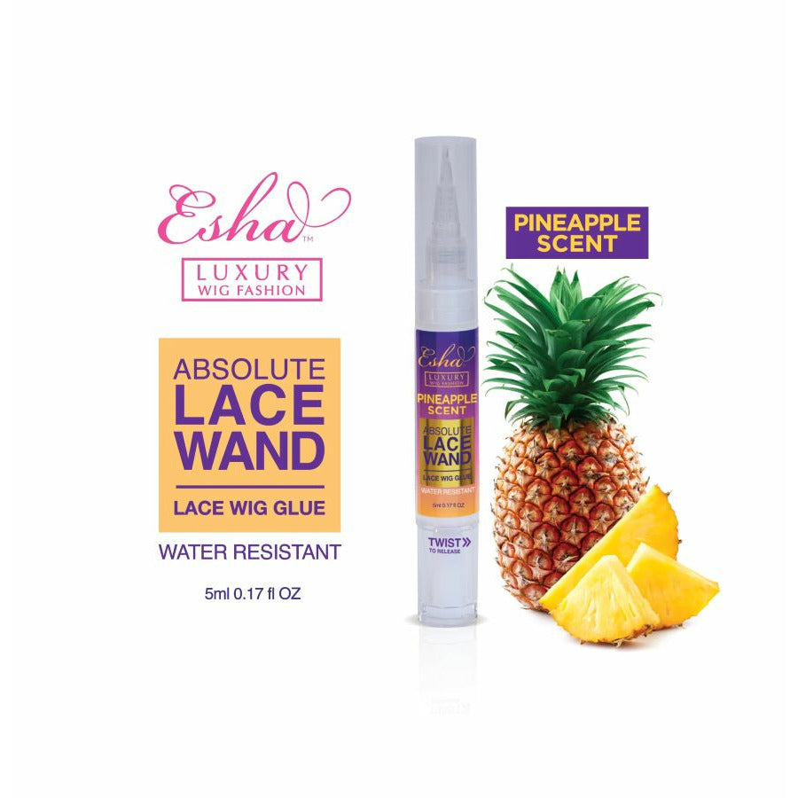 Diaytar Sénégal Esha Luxury Wig Fashion Absolute Lace Wand Glue 0.17 OZ - Pineapple Scent Beauty