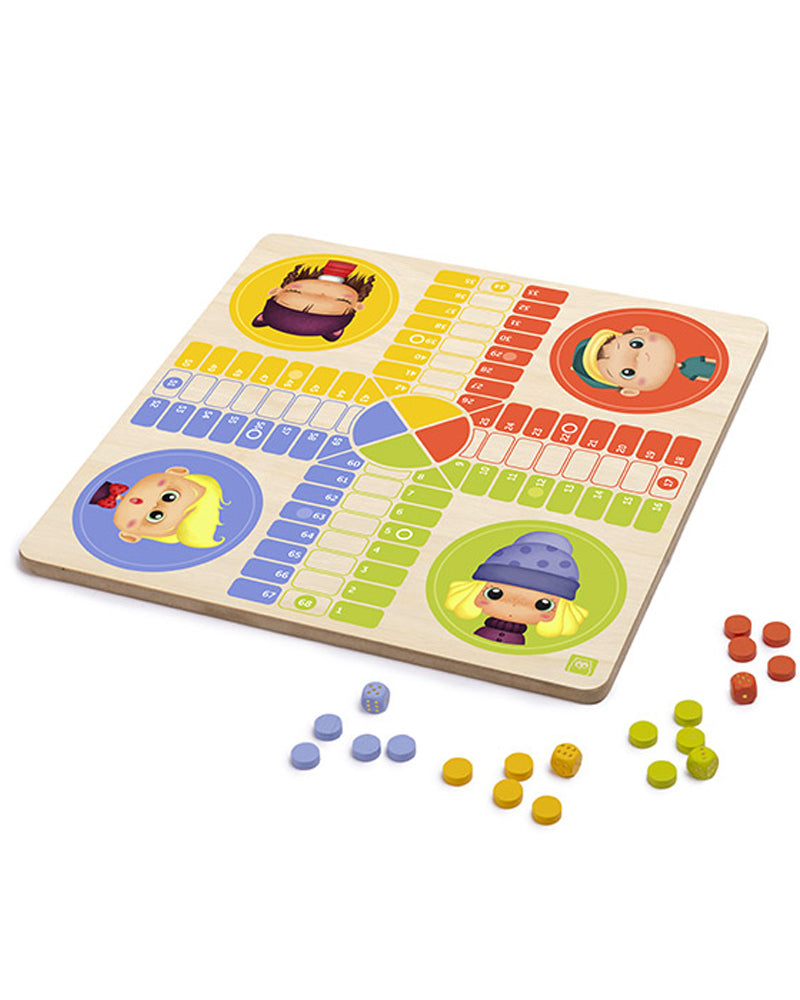 Eurekakids parchis et jeu de loie 2en1 3ans_senegal_7777. DIAYTAR SENEGAL - L'Essence de la Tradition et de la Modernité réunies. Explorez notre plateforme en ligne pour trouver des produits authentiques du Sénégal, tout en découvrant les dernières tendances du monde moderne.