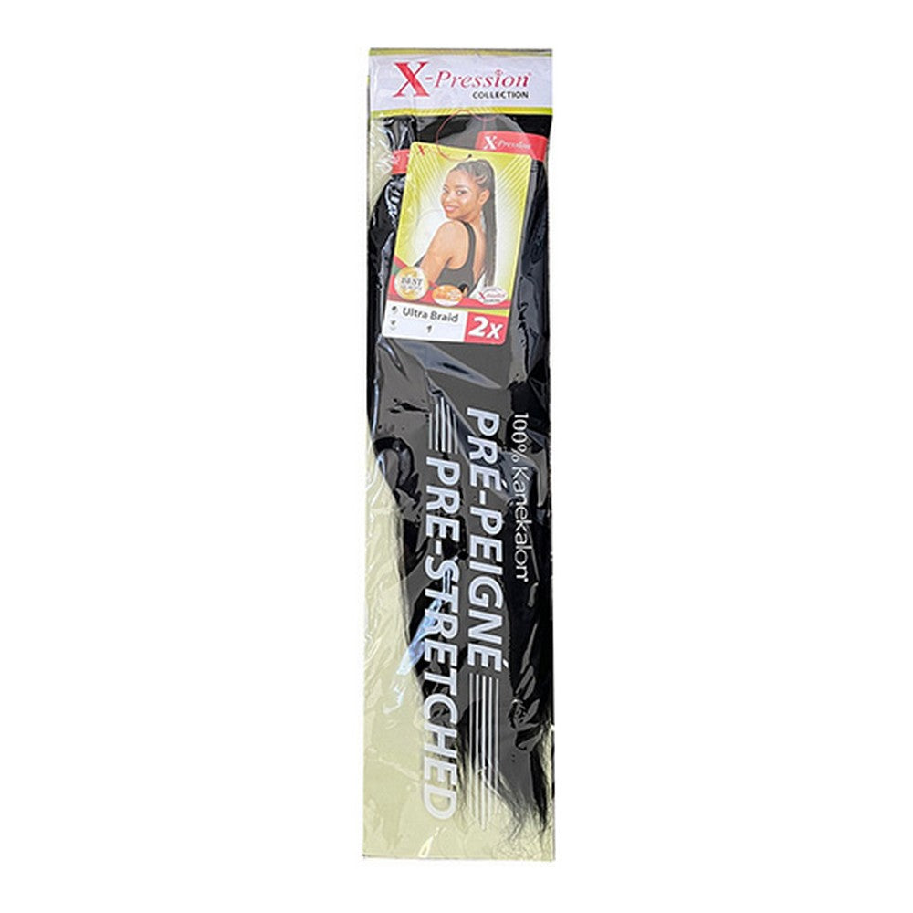 Diaytar Sénégal Extensions de cheveux Pré-Peigne X-Pression N°1 (1X2) 