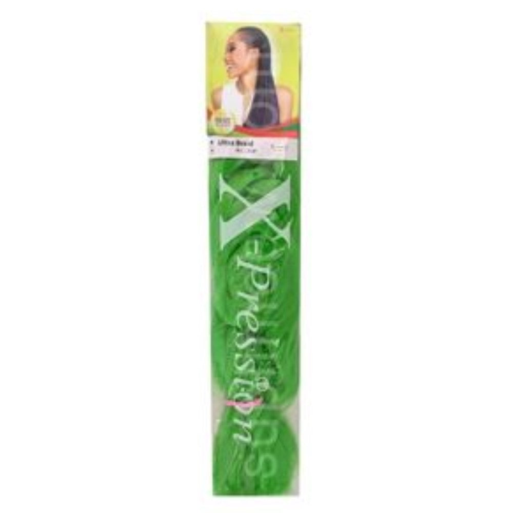 Diaytar Sénégal Extensions de cheveux X-Pression Vert 
