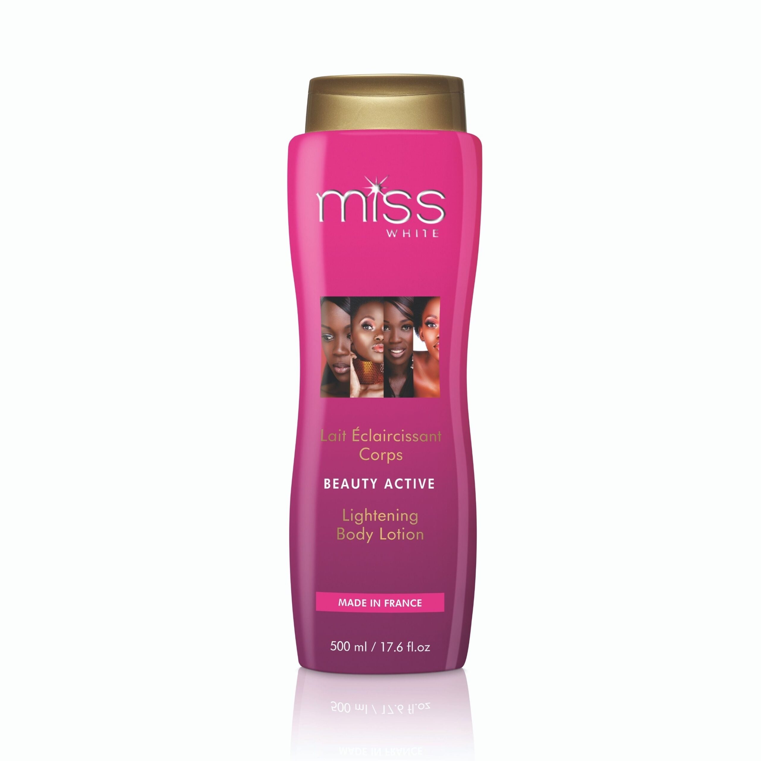 Diaytar Sénégal Fair & White Miss White Lait Eclaircissant Corps 500 ml 