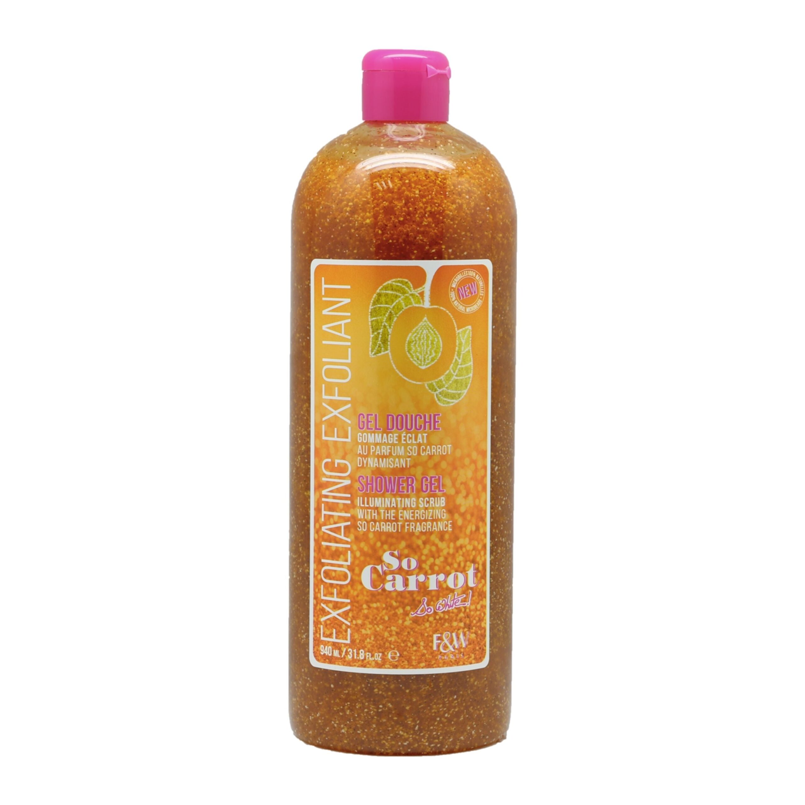Diaytar Sénégal Fair & White So Carrot Gel Douche Gommage Eclat 940 ml 