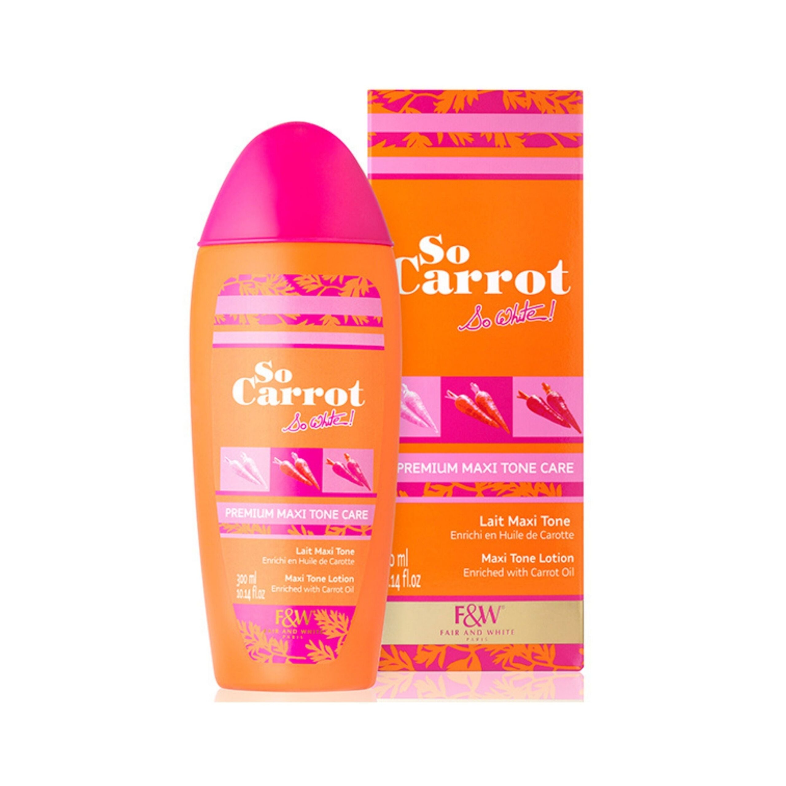Diaytar Sénégal Fair & White So Carrot Lait Maxi Tone 300 ml 