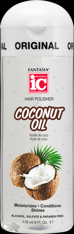 Diaytar Sénégal Fantasia IC HAIR POLISHER ‣ Huile de noix de coco 6 oz 