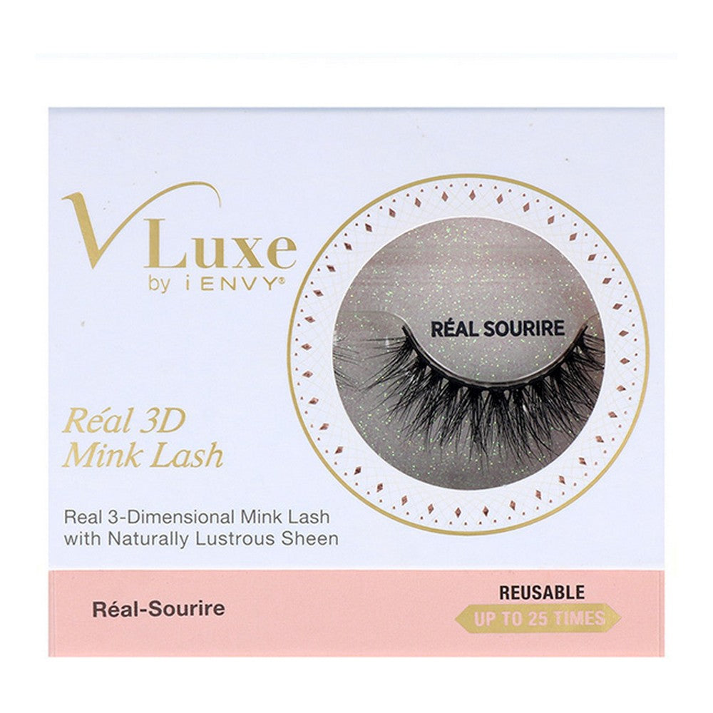 Diaytar Sénégal Faux Cils V Luxe 3D Realmink I-Envy Vler05 Real Sourire 