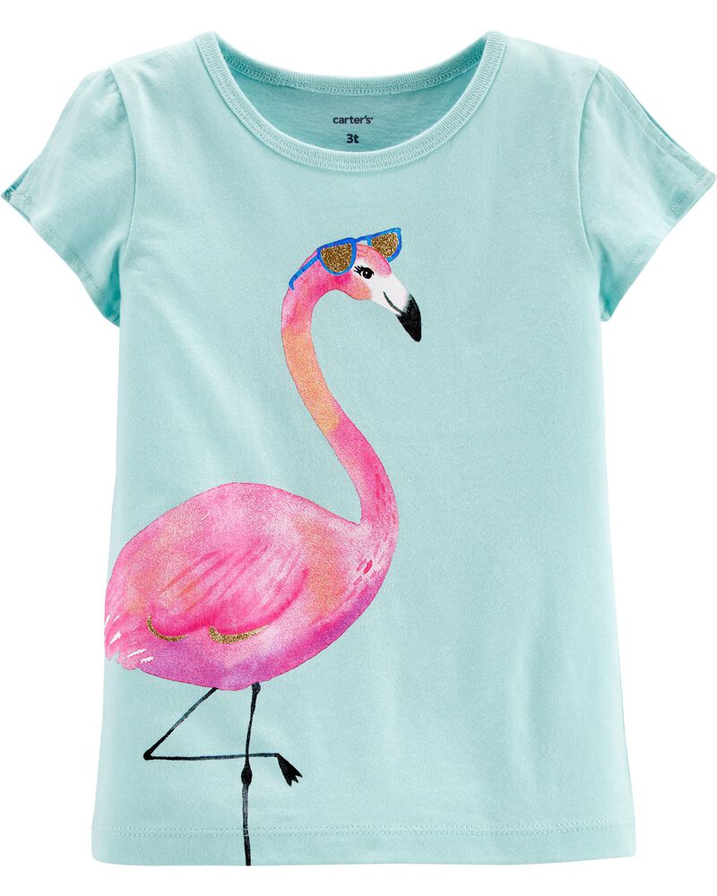 Diaytar Sénégal flamingo split shoulder jersey tee - 3a