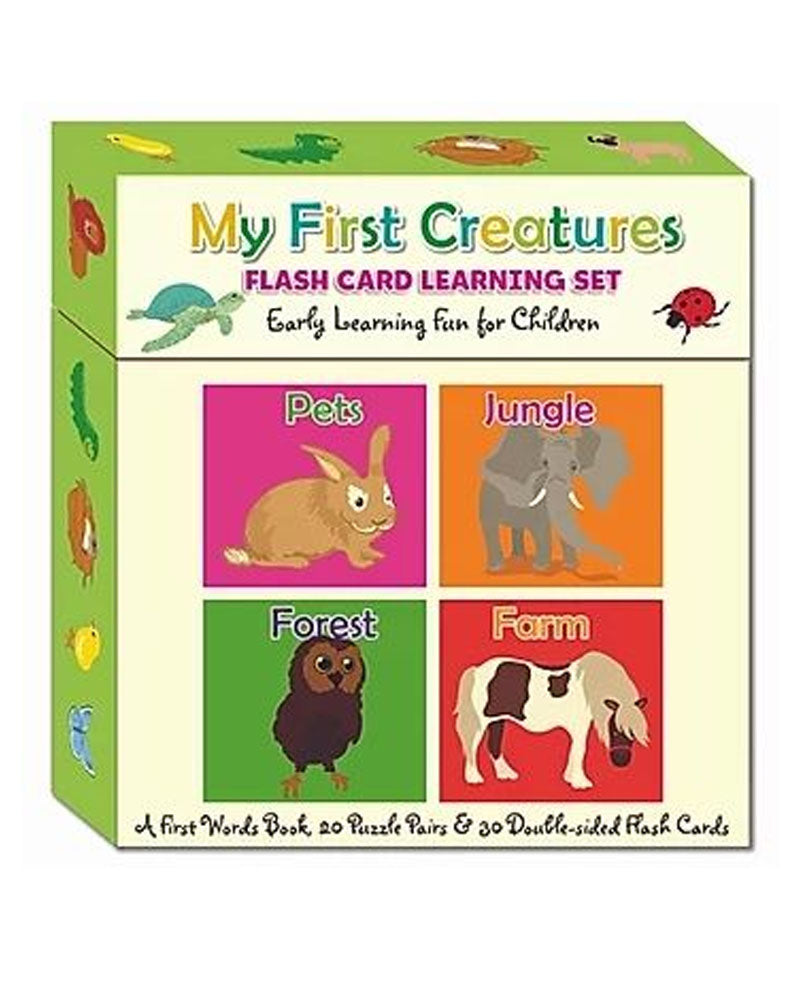 Diaytar Sénégal flash card learning set - my first creatures - default title 