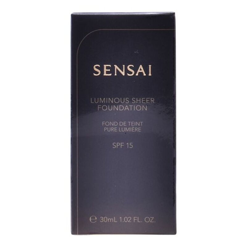 Diaytar Sénégal Fond de Teint Fluide Make-up Sensai Luminous Sheer Nº LS204.5 (30 ml) 