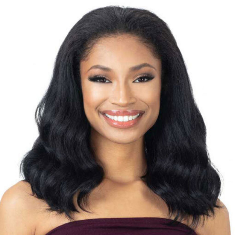 Diaytar Sénégal FreeTress Equal FullCap Drawstring Half Wig - Natural Pressed Waves Half Wigs