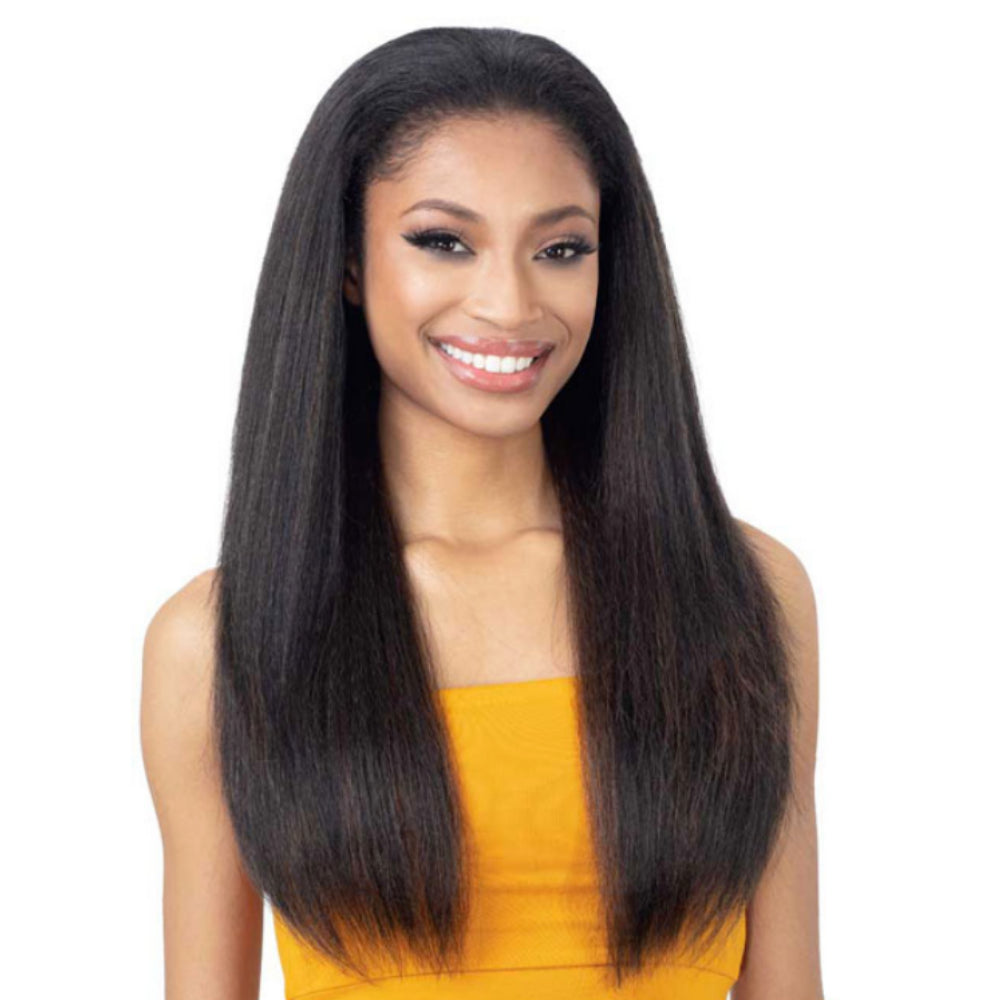 Diaytar Sénégal FreeTress Equal FullCap Drawstring Half Wig - Natural Pressed Yaky Half Wigs