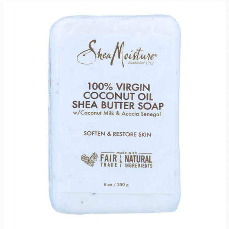 Diaytar Sénégal Gâteau de Savon Huile de Coco Vierge Shea Moisture (230 g) 