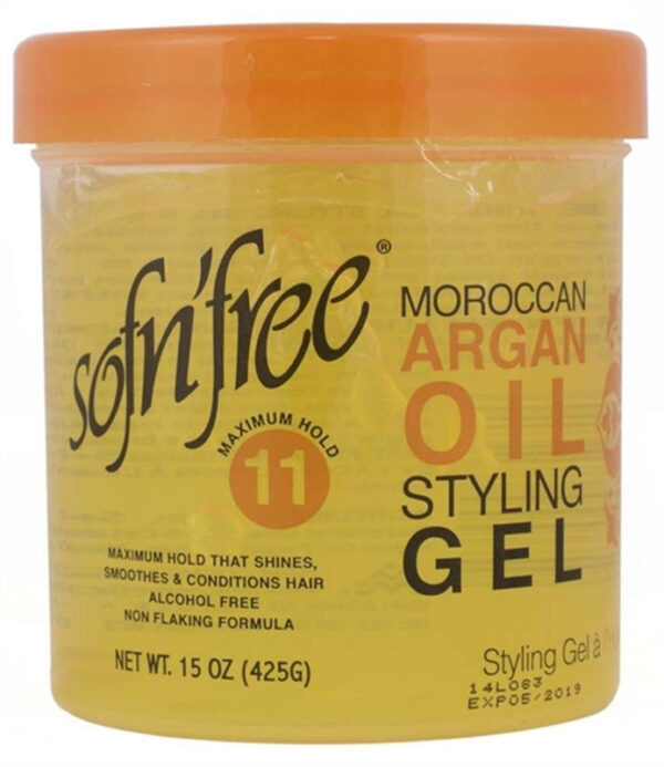 Diaytar Sénégal Gel coiffant à l'huile d'argan marocaine Sofn'free 15 oz BRAND,HAIR