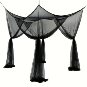 Moustiquaire quadrangulaire 190x210x240cm noir