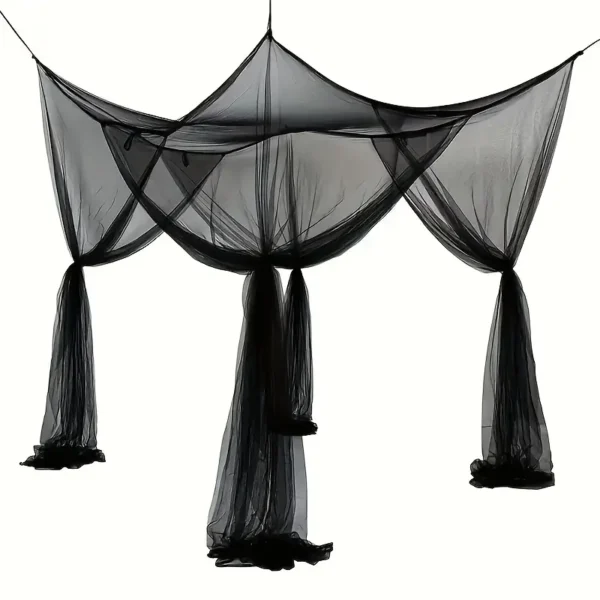 Moustiquaire quadrangulaire 190x210x240cm noir