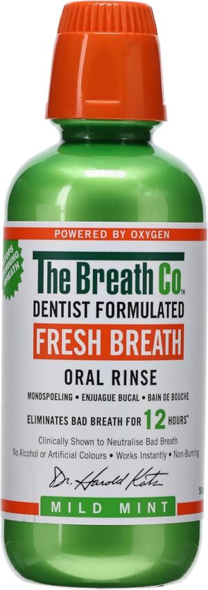 Rinçage des dents à la menthe douce therabreath fresh breath 24 heures, 16