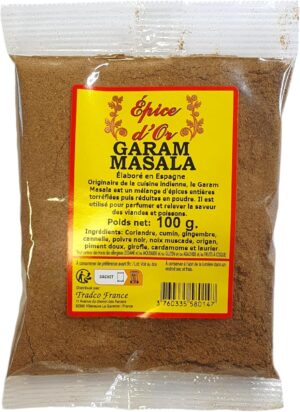 Épices entières bayara garam masala 100 grammes