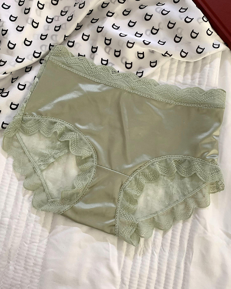 Culotte sexy en dentelle creuse