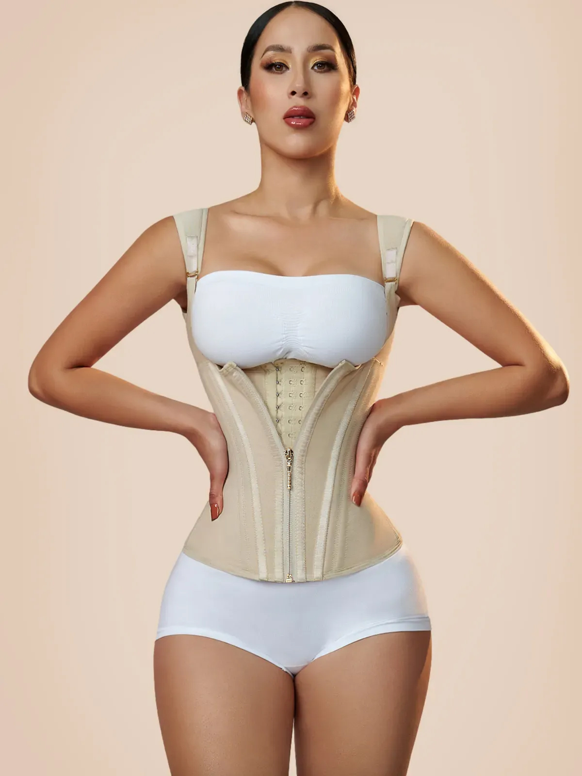 Gilet de taille corset en latex extrême – Image 9