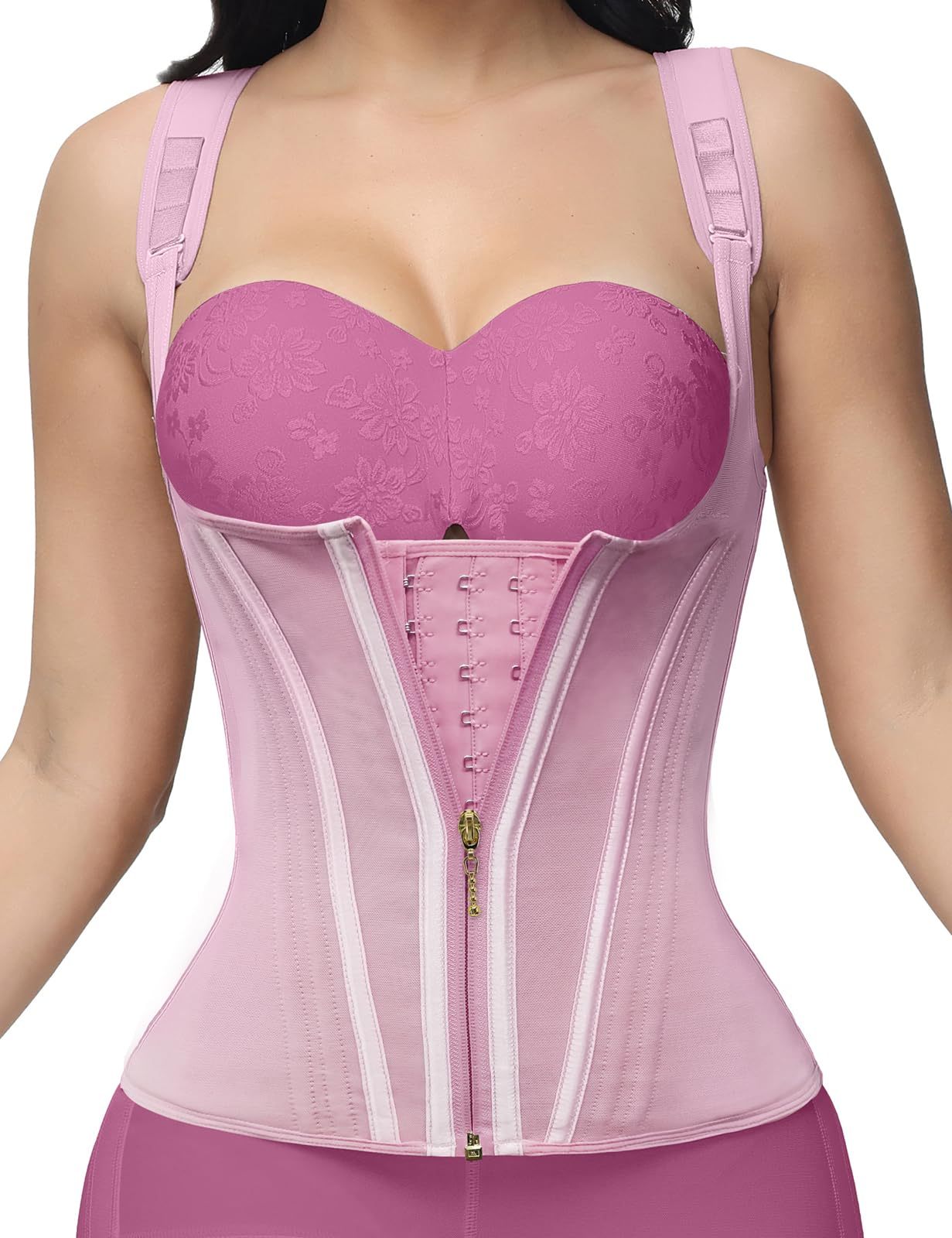 Gilet de taille corset en latex extrême – Image 20