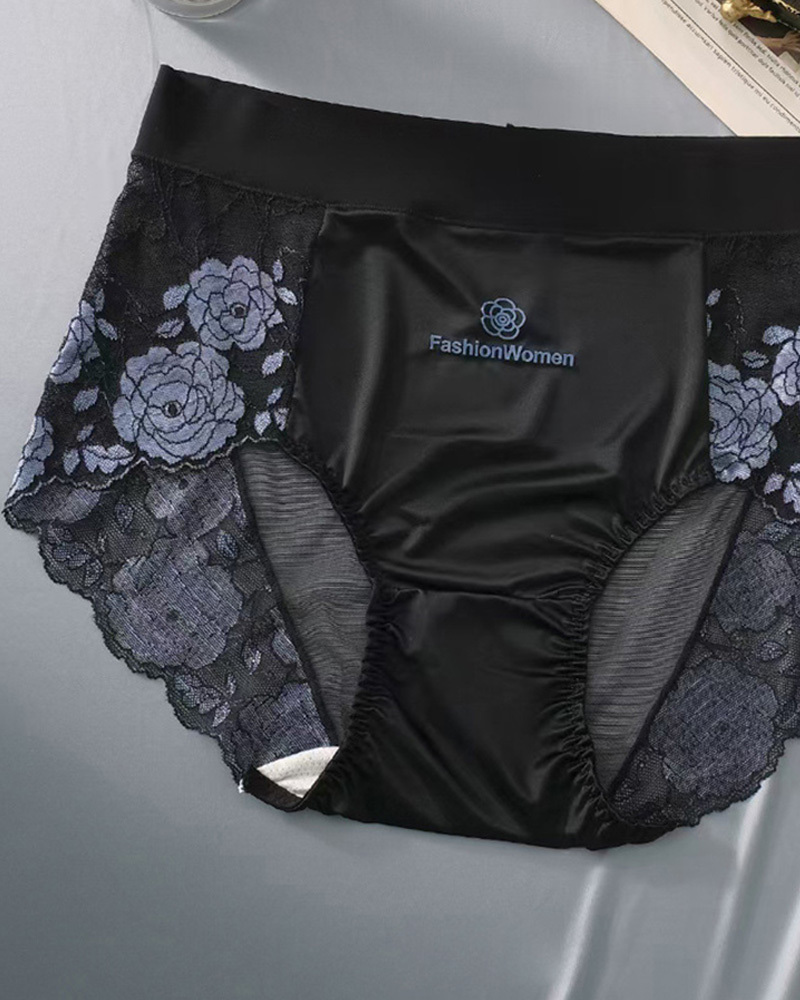 Sous-vêtements sexy en dentelle à séchage instantané automne/hiver