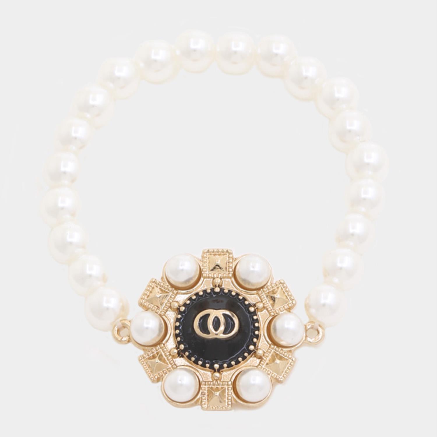 Bracelet de perles à double cercle